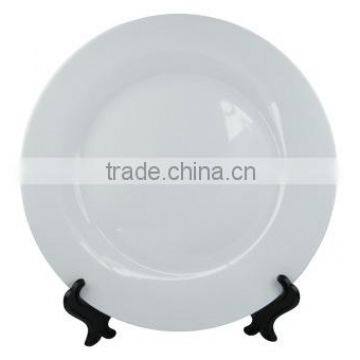 Full white ceramic plate/ Blank plates/ Nice printable plate/ Plate for sublimation/ Good decorated plate