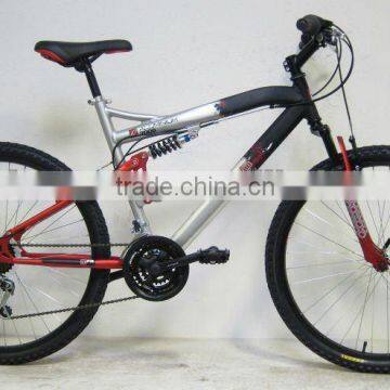 80 FS alloy/steel suspension bicycle frame