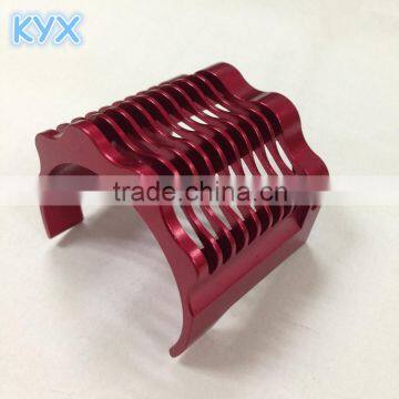 billet machined rc car accessories motor heat sink red