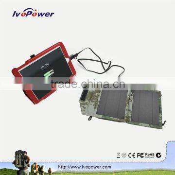 Top Quality Hot Sale Foldable Solar Power Bank Charger Export to Japan Solar Charger photo-3