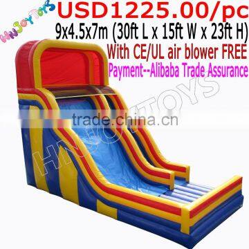 Giant Slide for Sale, Dry Slide Rental, 23' Inflatable Slide