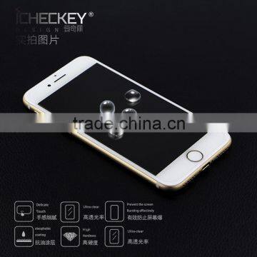 High Quality Electroplating Tempered Glass explosion proof screen film for iphone 7c/5s oem/odm