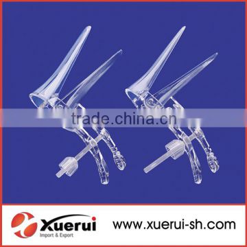 medical sterile plastic vaginal speculum with middle screw