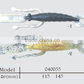 PVC soft lure shrimp