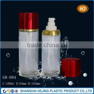 Diamond-shaped 100ml glass spray bottle for cosmetic use