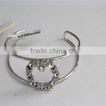 China factory supply stainless steel bracelet with crystal,Fashion Stainless Steel Jewelry