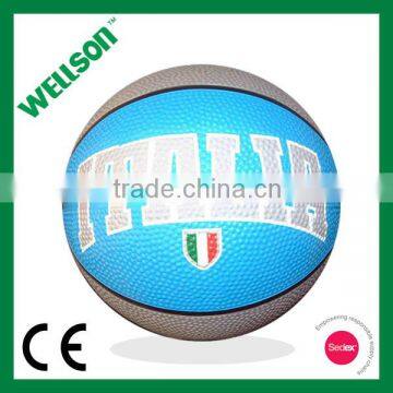 Italy design mini rubber basketball