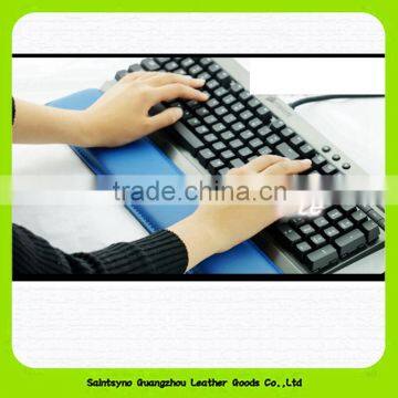 Customized sublimation keyboard mouse pad material natural leather mouse pad 16017