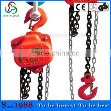 Hand tool chain block lifting equipment used for workshop