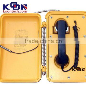 KNSP-03 Vandal resistant industrail Waterproof Telephone Auto-dial Emergency Telephone