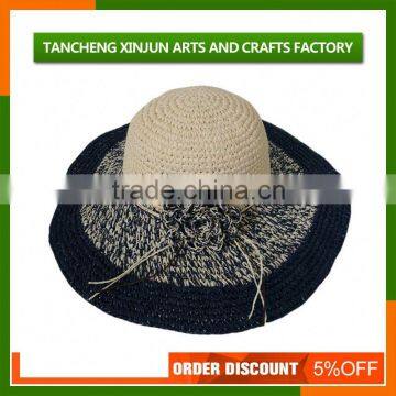 Beautiful Beach Baraid Paper Wide Straw Hat photo-6