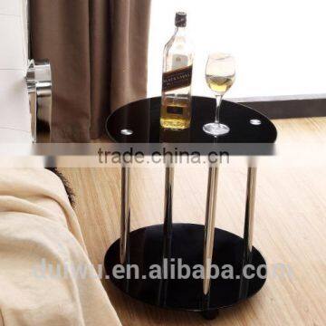 Simple used round living room center table design