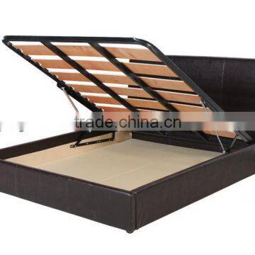 Gas spring metal bed frame