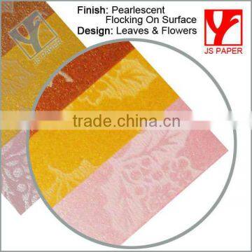 Flower Design Foaming Paper