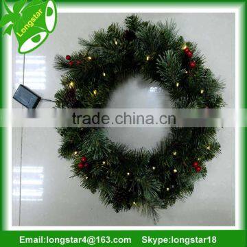 Wholesale PVC Indoor Home Christmas Wreath