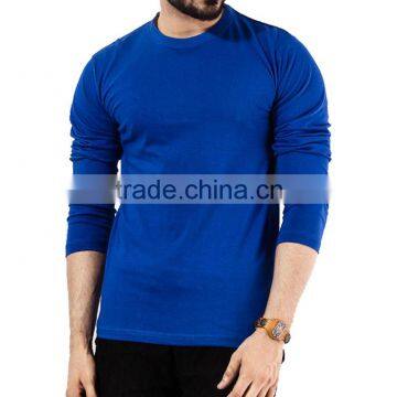 Royal Blue Round Neck T-shirt