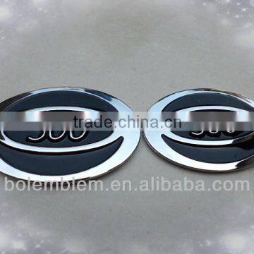 chrysler 300 chrome car logo signs