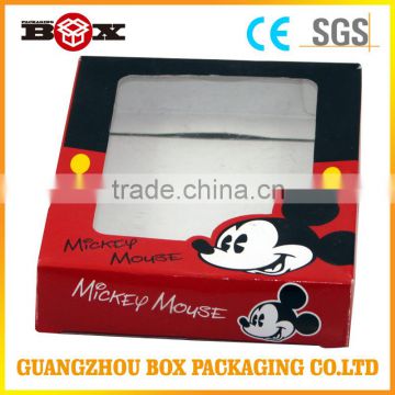 Red mickey mouse paper box