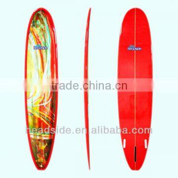 Fancy color swimming longboard surfboard