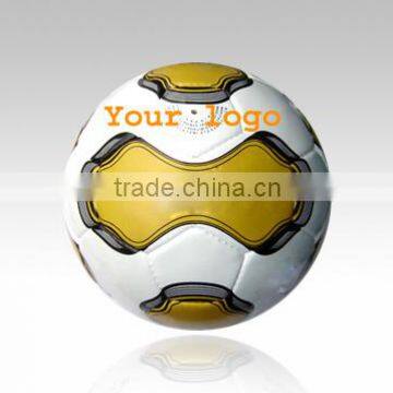 Machine stitched custom logo print pu/tpu soccer ball/football 425 gram official size