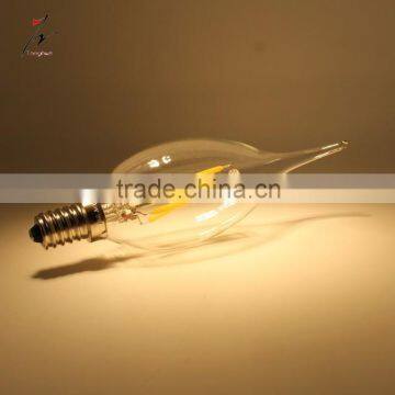C35 /C35L Candel Abra Led Filament Bulb Globe Dimmable Edison Light Bulb E27 photo-4