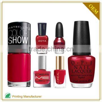 Small Size Stickers Custom Labels For Nail Polish With LOGO Printing