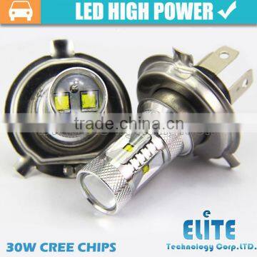 High power Hi/Lo beam H4 led light bulb car LED front head lamp