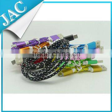 Metal Shell Braided Usb Cable for Samsung s4
