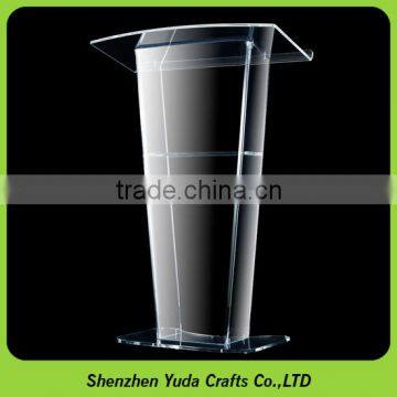 Sleek modern acrylic podium Ideal for seminars or other public speaking events corporate event