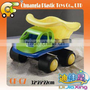 Hot selling summer beach truck toy plastic sand truck toys in bulk