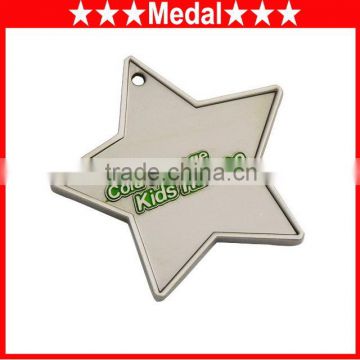 Factory direct selling Custom Cheap metal Kids run medal with ribbon