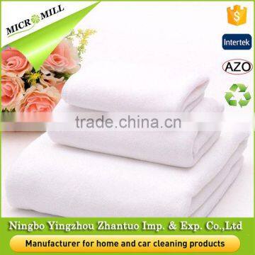 Imported luxury bath towels, microfiber fabric yard for bath towel