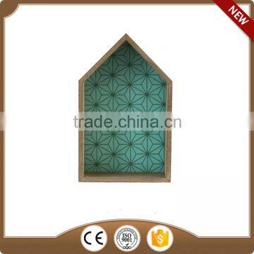 green home wooden tray
