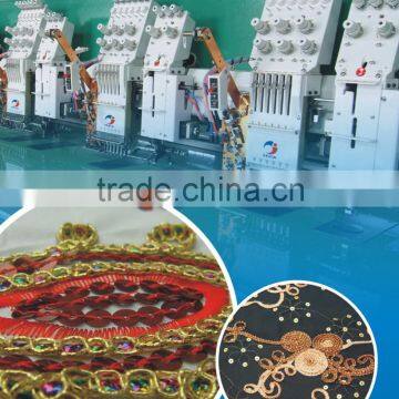 Lejia coiling/cording / mixed computerized embroidery machine