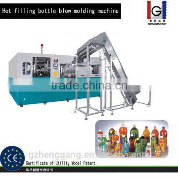 PET hot filling stretch blow moulding machine