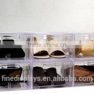 Crystal Clear Stackable Storage Drawer Large(shoes-B-0213)