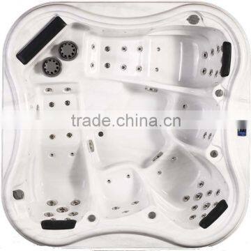 Sexy Hot Tub Massage Spa,acrylic European Design Spa Bathtub,5 People Square Hot Tub Spa