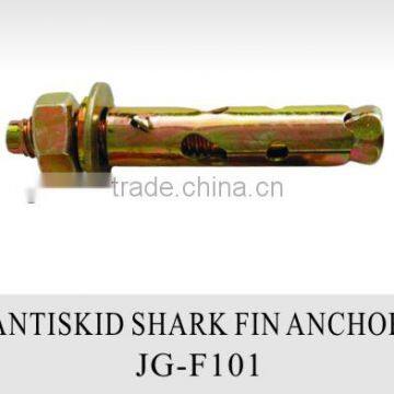 low price antiskid shark fin anchor sleeve anchor