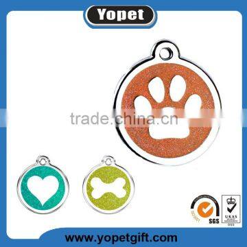 Claw Shape Hollow Logo Metal Dog Tag Necklace photo-5