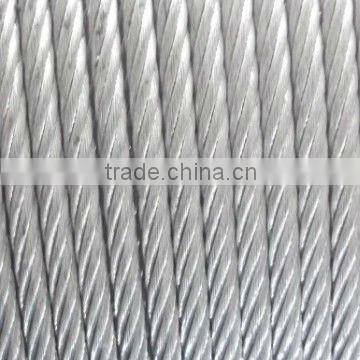 6*41WS+FC GALVANIZED STEEL WIRE ROPE