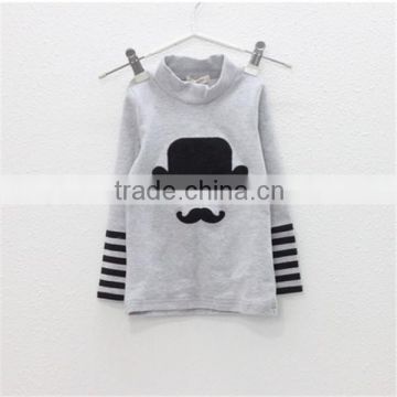 Autum season childrens long sleeve turtle neck sweater