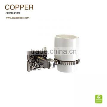 Hot sale golden plated LU507 BN copper tumbler holders