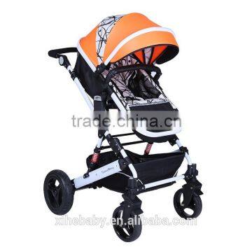Easy Folding Baby Stroller Pram 3 in 1 Baby Stroller With Alluminum Frame photo-2