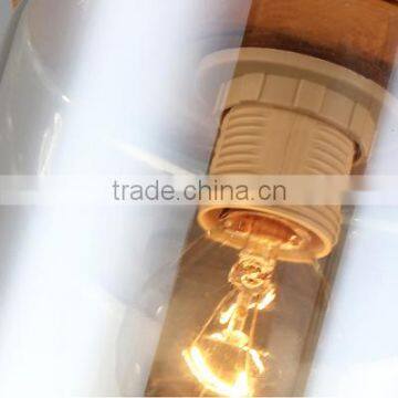 Crystal Glass Column Chandelier Lamp Pendants