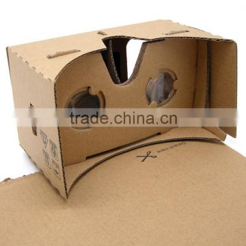 Promotional DIY google cardboard vr glasses