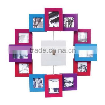 Unique Photo Frame Wall Clock For Birthday Party Decorations