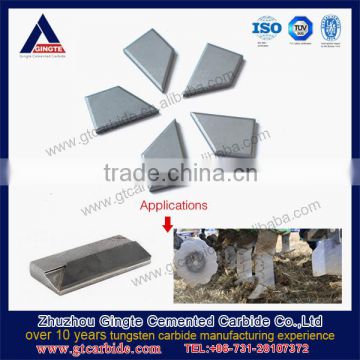 Custom-Made Tungsten Carbide Wear Parts for Agricultural Machinery