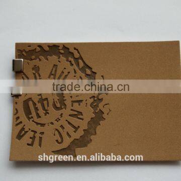 OEM/ODM fake leather patch with metal buckle