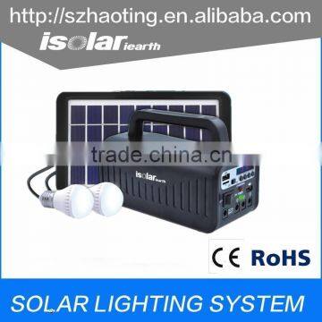 IS-1377S Solar Power Systems For Home 3w 6v /10w 12v Portable Home Solar Power Systems/10w 18v Complete Mini solar kit For H