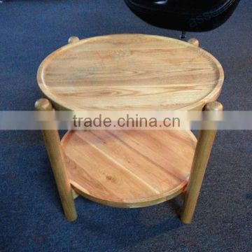 Wooden Round Side Table #AWF45